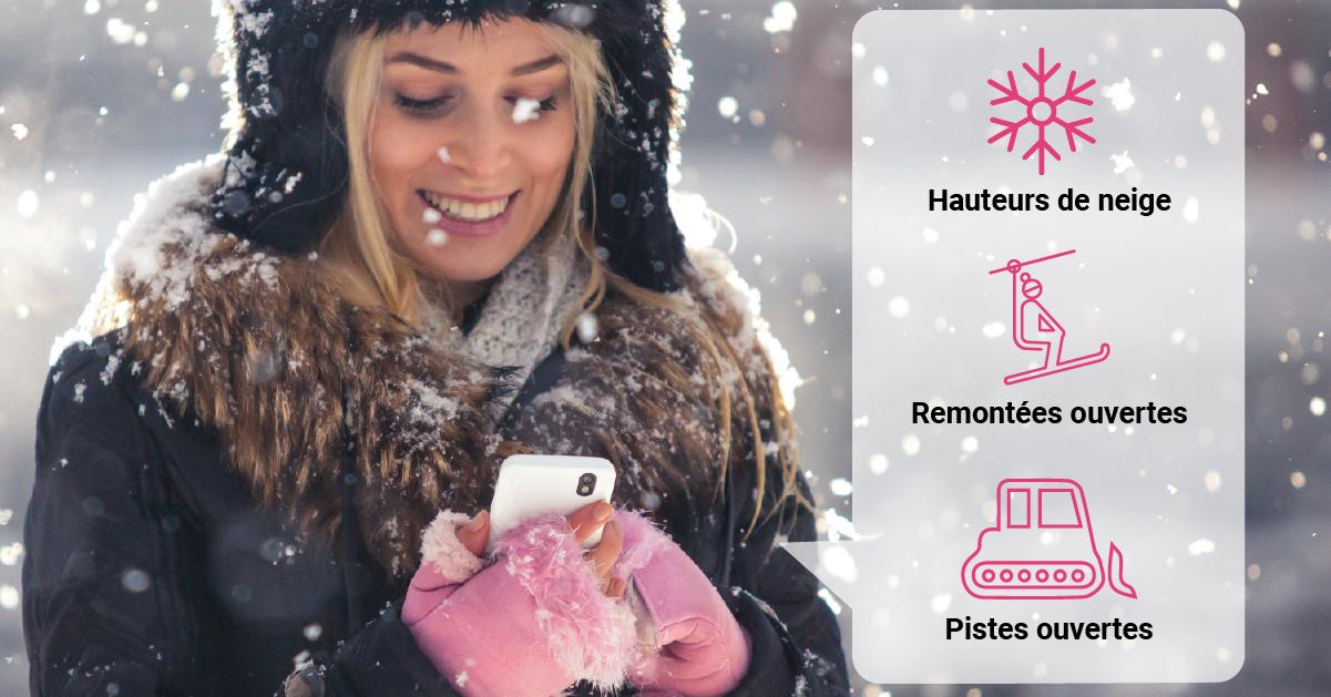 Enneigement Les Orres Station Envie de SerrePonçon