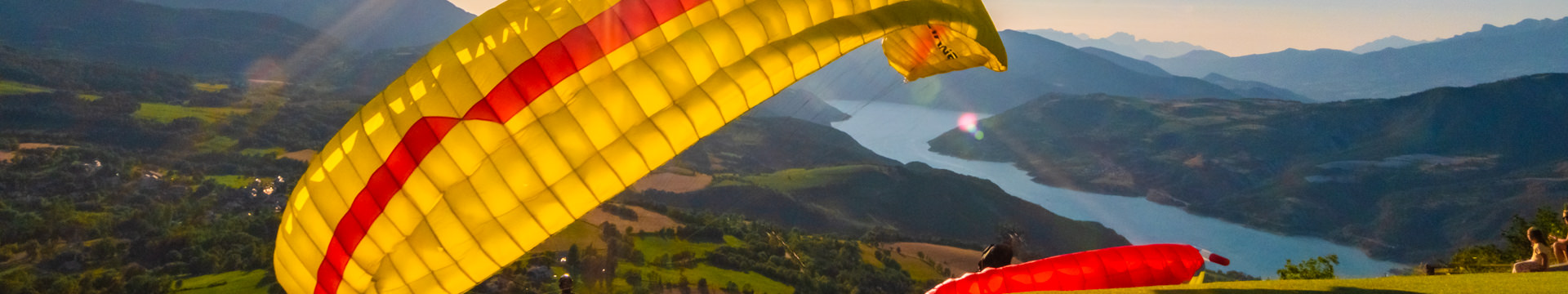 Les activités aériennes sur Serre-Ponçon