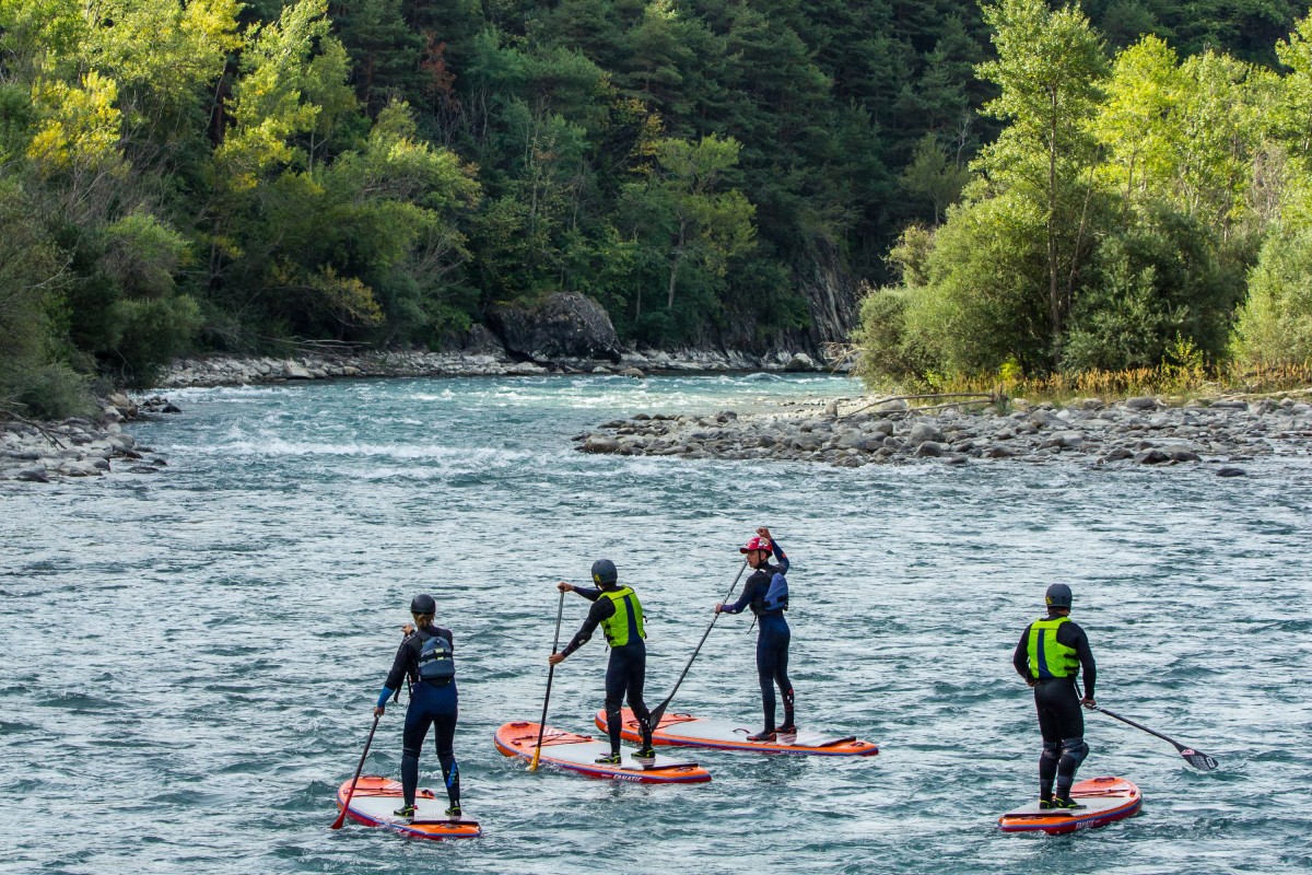 durance printemps paddle vert