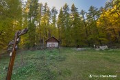 bifurcation chalet fontainiers pour lac hivernet