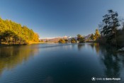 derniers rayons sur lac st apollinaire