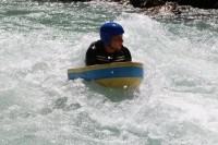 hydrospeed bleu blanc embrun
