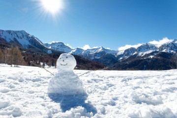 bonhomme neige nordique la draye