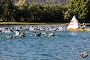 triathlon embrun nageur plan eau