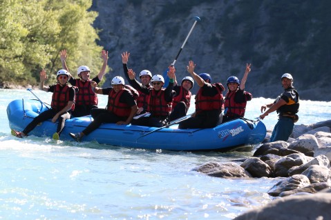 De Bleu à Blanc Rafting - Raft sur Durance à EMBRUN