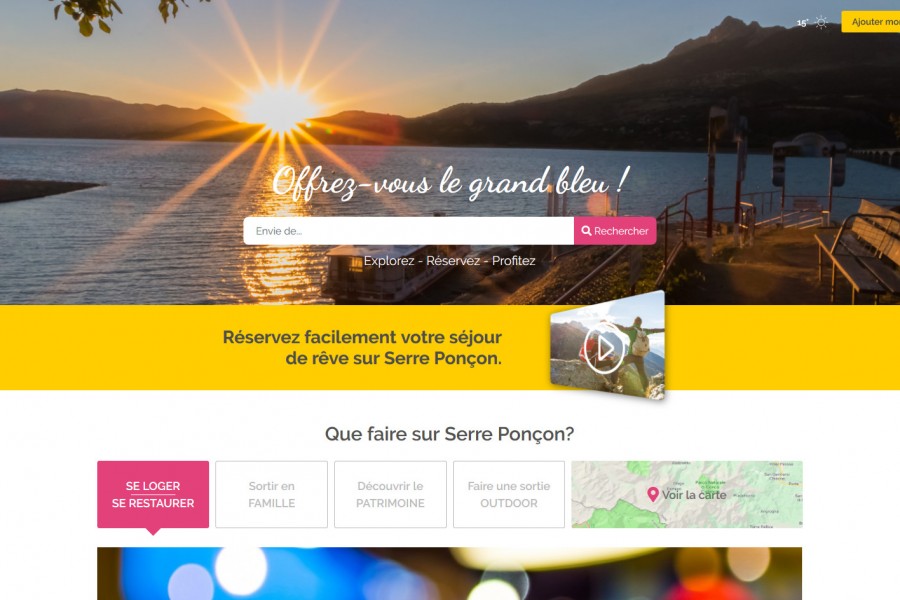 Nouveautés estivales : nouveau design, nouveau booking