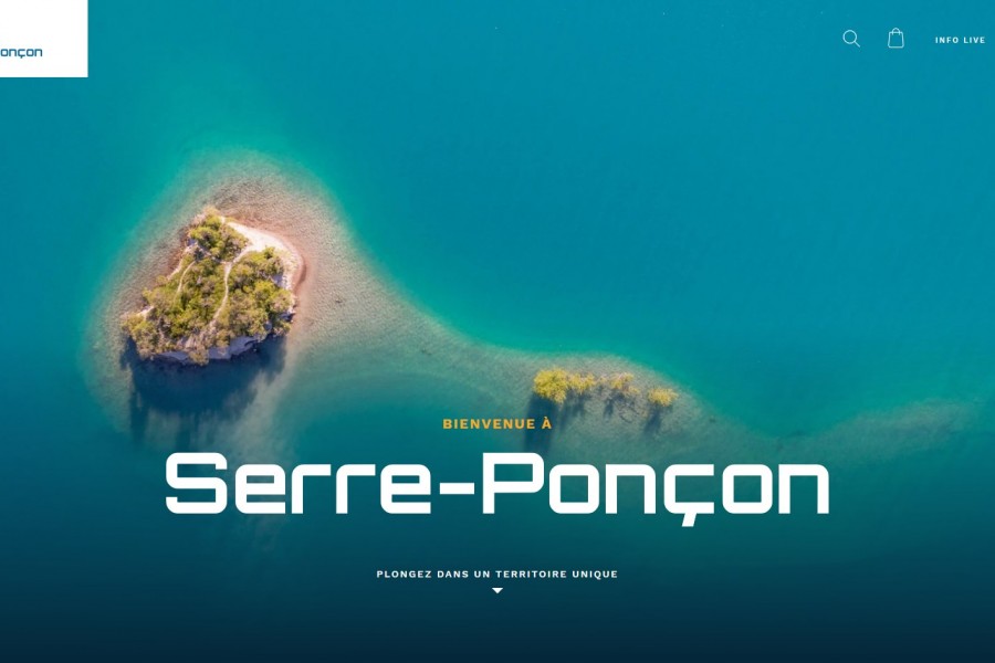 Un nouveau site internet pour l'Office de Tourisme de Serre-Ponçon