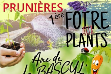 Foire aux plants Prunières 2022