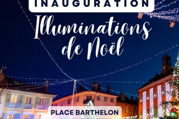 Lancement Illuminations Noël Embrun 2022