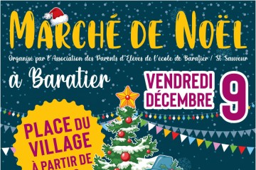 Marché Noël Baratier 2022
