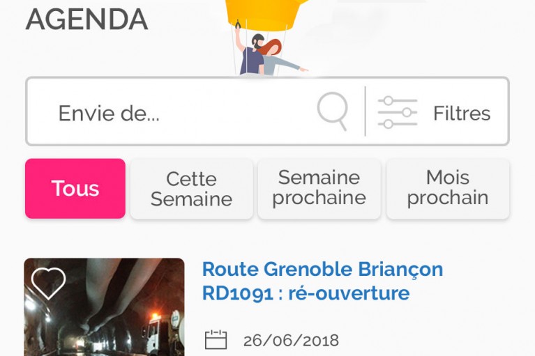 app 2 5 filtres evenements
