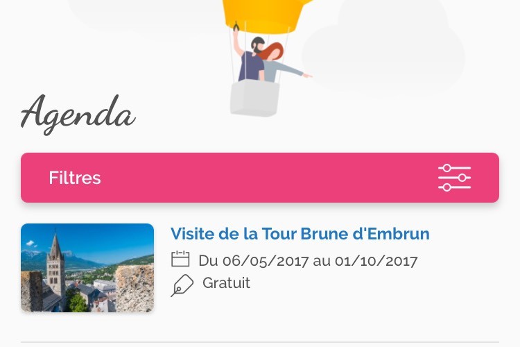 app serre poncon agenda
