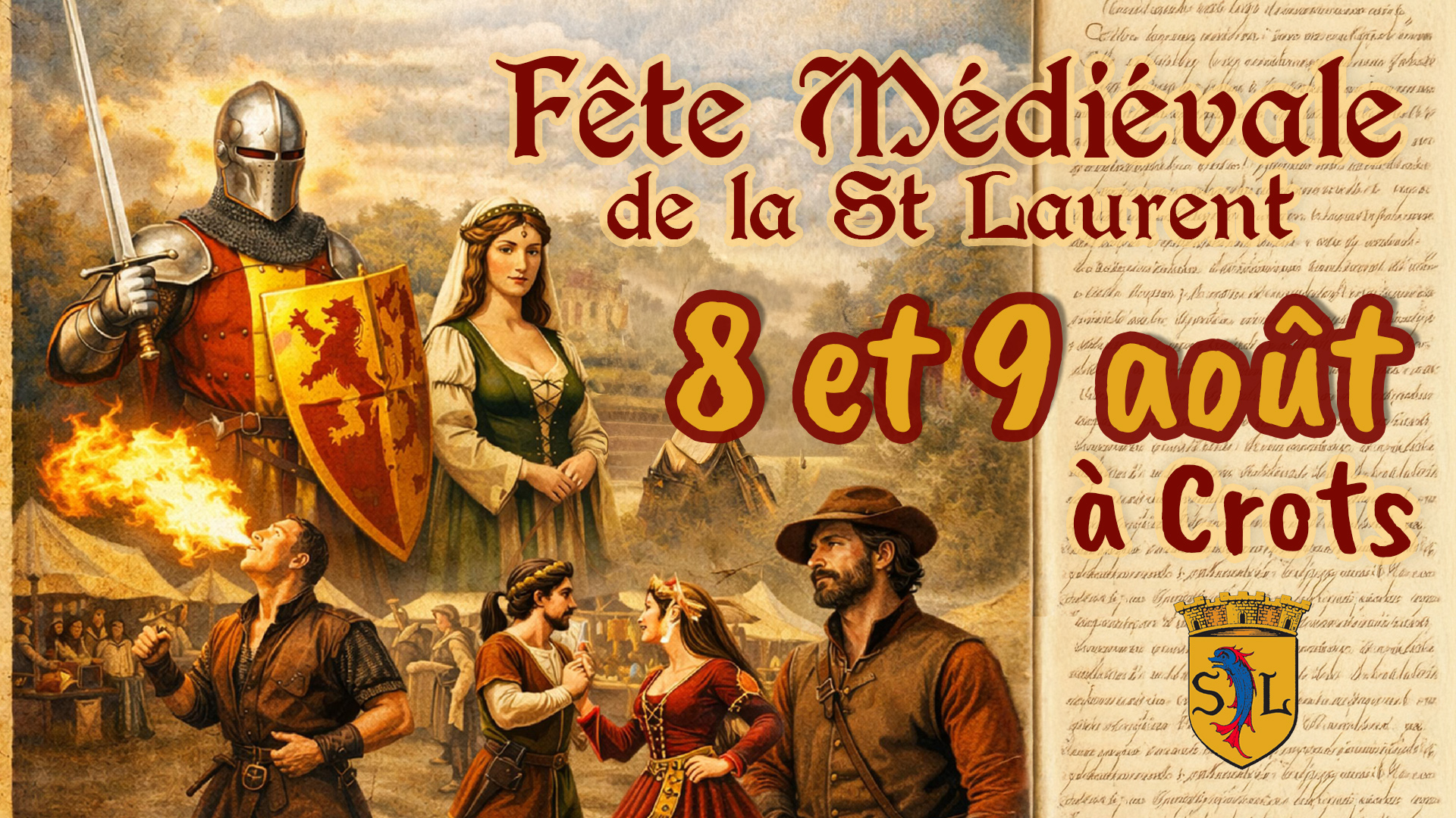 Fête Médiévale de Crots 2026