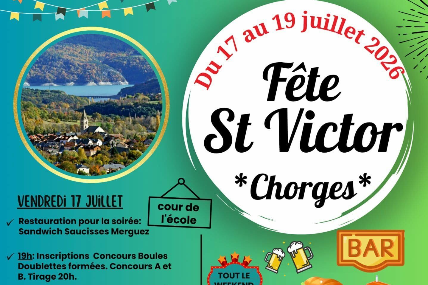 Fête de la Saint-Victor Chorges 2026